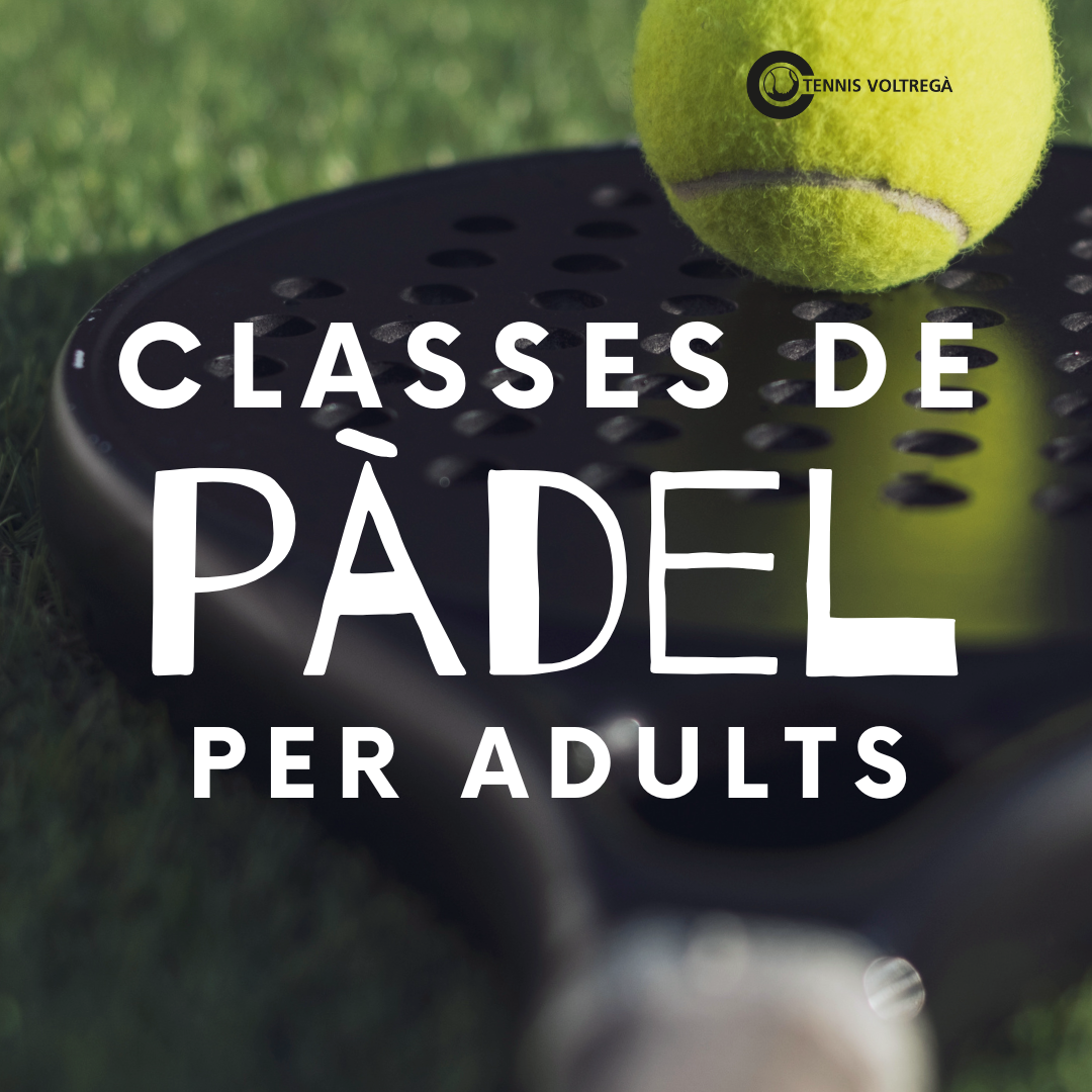 Classes de pàdel per adults